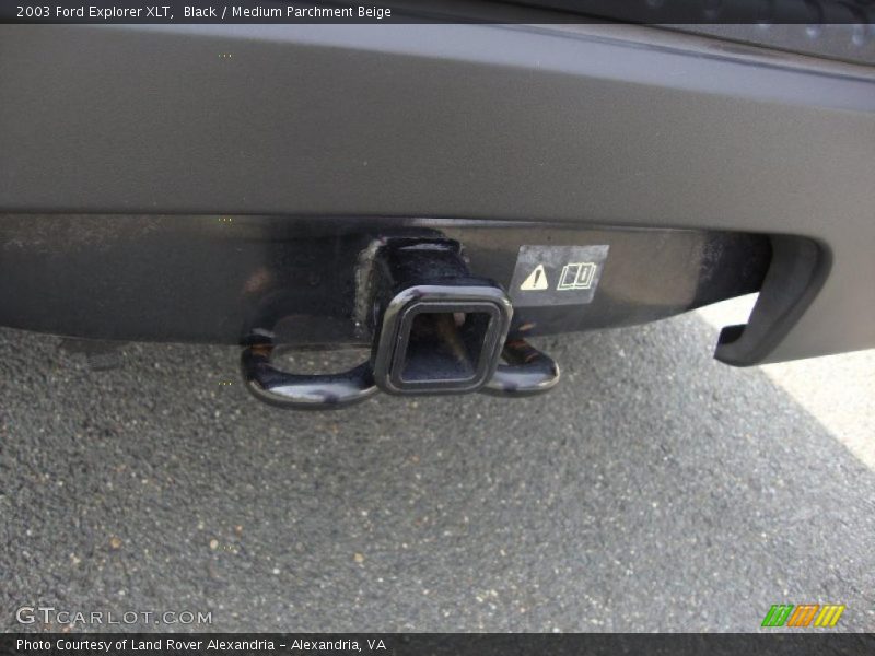 Black / Medium Parchment Beige 2003 Ford Explorer XLT