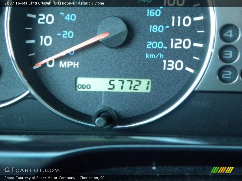 Classic Silver Metallic / Stone 2007 Toyota Land Cruiser