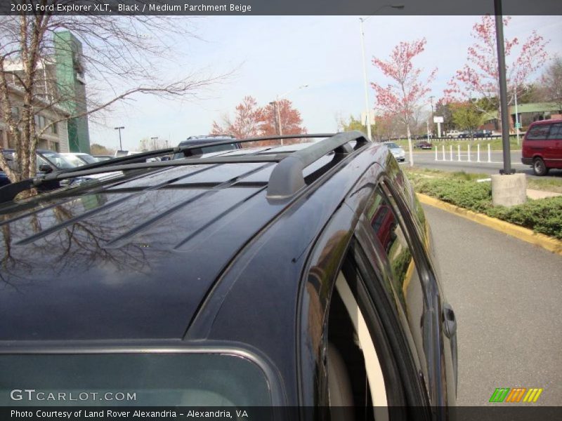 Black / Medium Parchment Beige 2003 Ford Explorer XLT