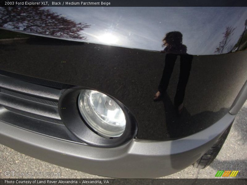 Black / Medium Parchment Beige 2003 Ford Explorer XLT
