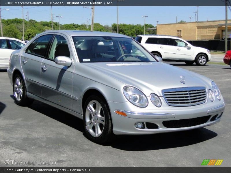 Brilliant Silver Metallic / Ash 2006 Mercedes-Benz E 350 Sedan