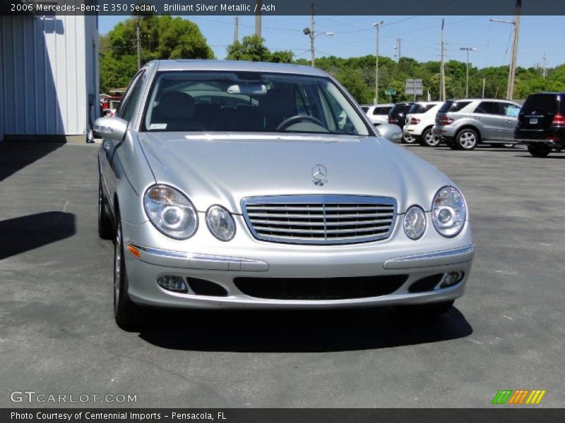 Brilliant Silver Metallic / Ash 2006 Mercedes-Benz E 350 Sedan