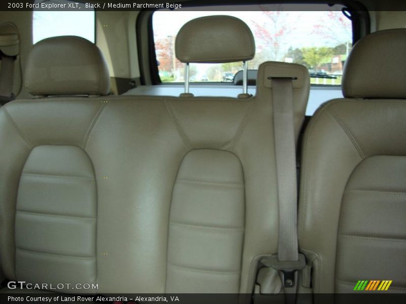 Black / Medium Parchment Beige 2003 Ford Explorer XLT