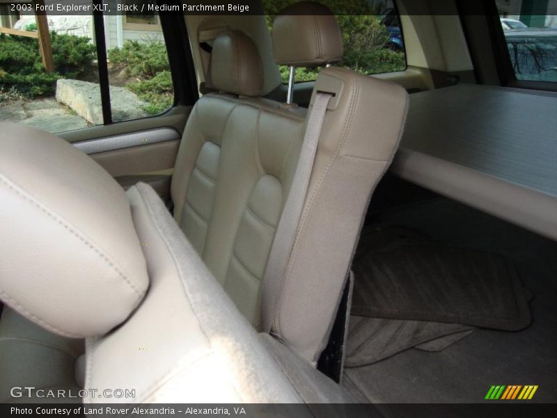 Black / Medium Parchment Beige 2003 Ford Explorer XLT