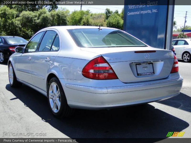 Brilliant Silver Metallic / Ash 2006 Mercedes-Benz E 350 Sedan