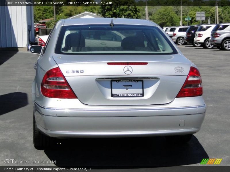 Brilliant Silver Metallic / Ash 2006 Mercedes-Benz E 350 Sedan