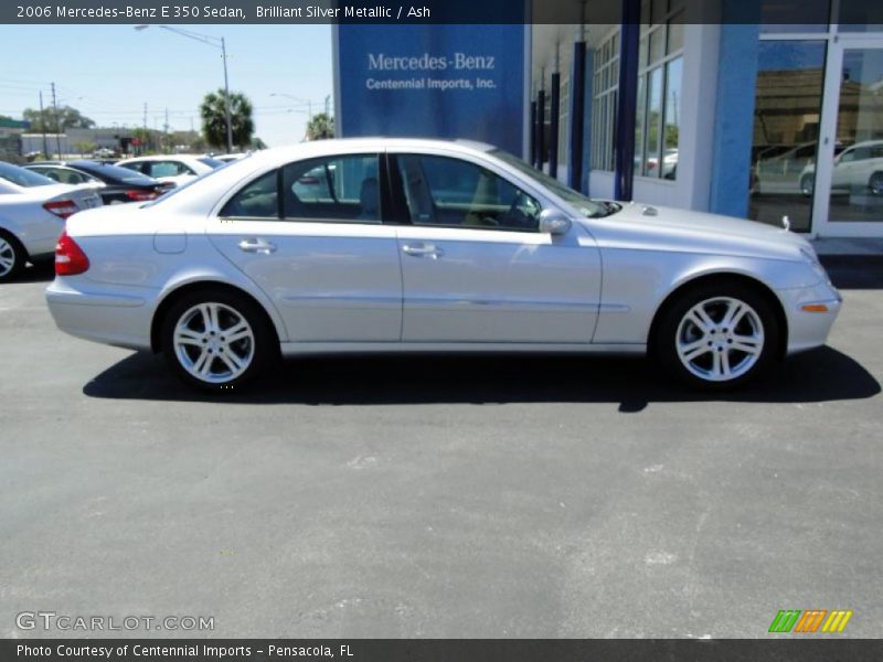 Brilliant Silver Metallic / Ash 2006 Mercedes-Benz E 350 Sedan