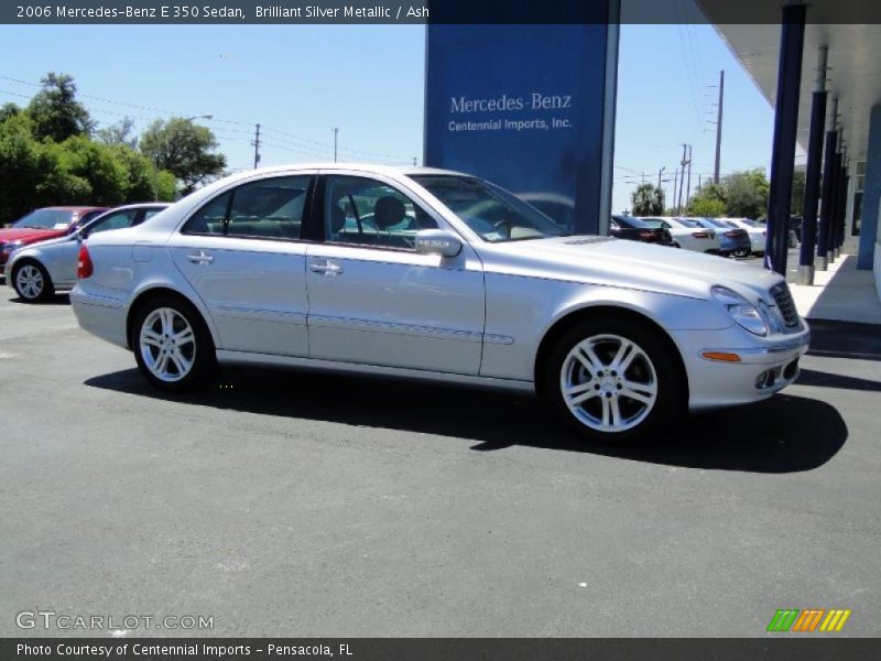 Brilliant Silver Metallic / Ash 2006 Mercedes-Benz E 350 Sedan