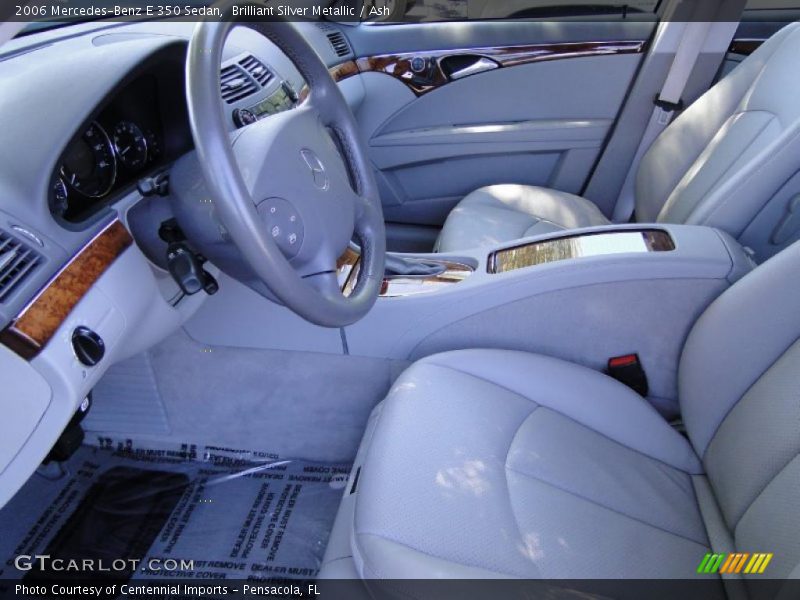 Brilliant Silver Metallic / Ash 2006 Mercedes-Benz E 350 Sedan