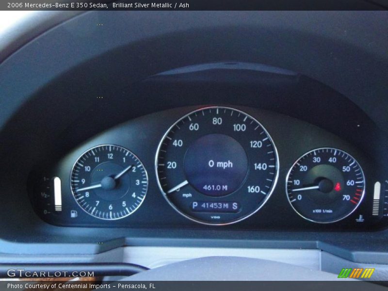 Brilliant Silver Metallic / Ash 2006 Mercedes-Benz E 350 Sedan