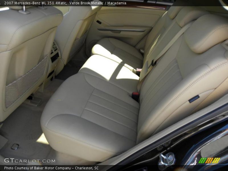 Verde Brook Metallic / Macadamia 2007 Mercedes-Benz ML 350 4Matic