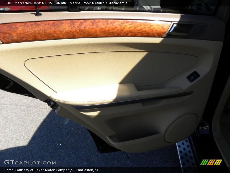 Verde Brook Metallic / Macadamia 2007 Mercedes-Benz ML 350 4Matic