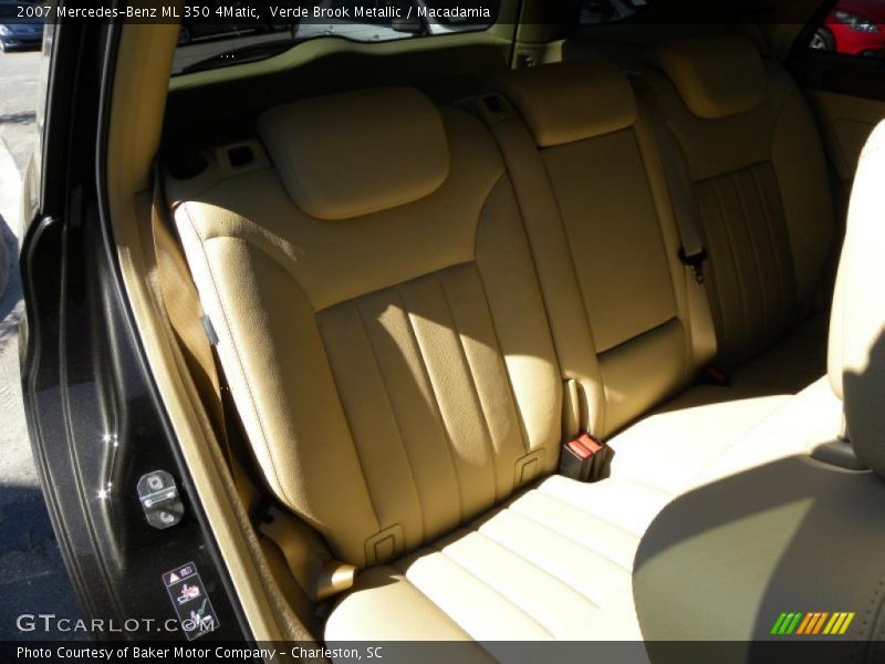 Verde Brook Metallic / Macadamia 2007 Mercedes-Benz ML 350 4Matic