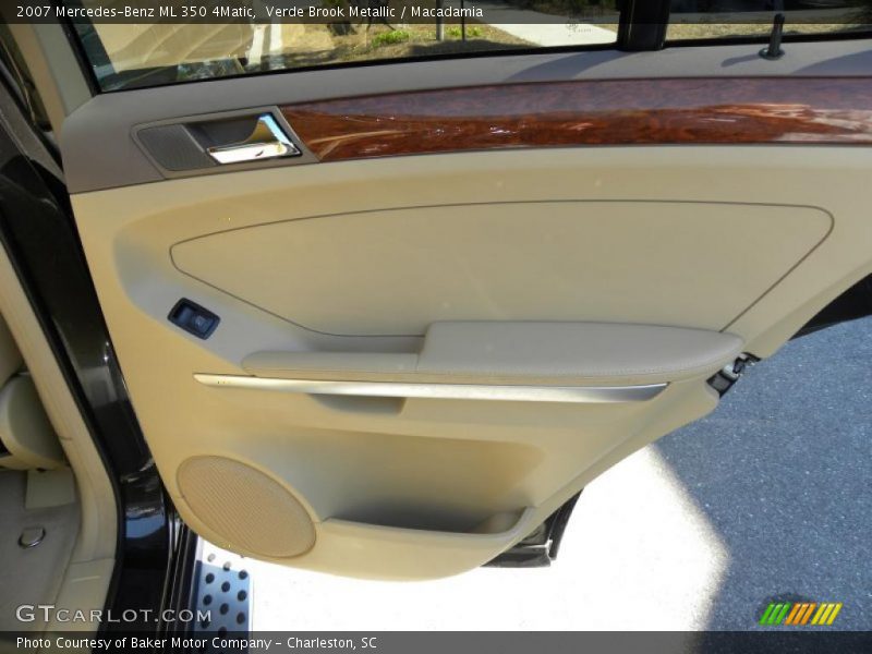 Verde Brook Metallic / Macadamia 2007 Mercedes-Benz ML 350 4Matic
