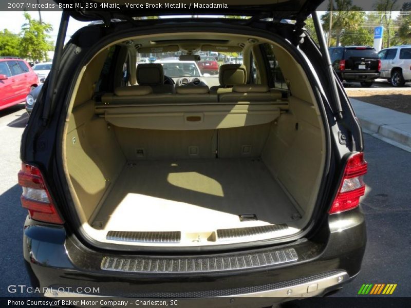 Verde Brook Metallic / Macadamia 2007 Mercedes-Benz ML 350 4Matic