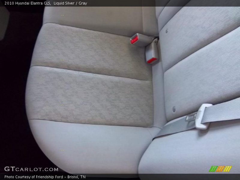Liquid Silver / Gray 2010 Hyundai Elantra GLS