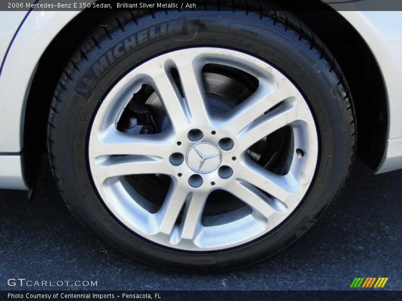 Brilliant Silver Metallic / Ash 2006 Mercedes-Benz E 350 Sedan