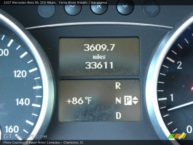 Verde Brook Metallic / Macadamia 2007 Mercedes-Benz ML 350 4Matic