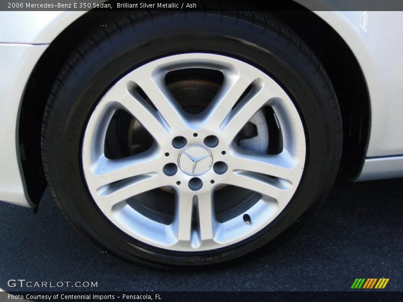 Brilliant Silver Metallic / Ash 2006 Mercedes-Benz E 350 Sedan
