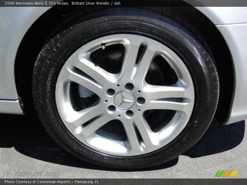 Brilliant Silver Metallic / Ash 2006 Mercedes-Benz E 350 Sedan