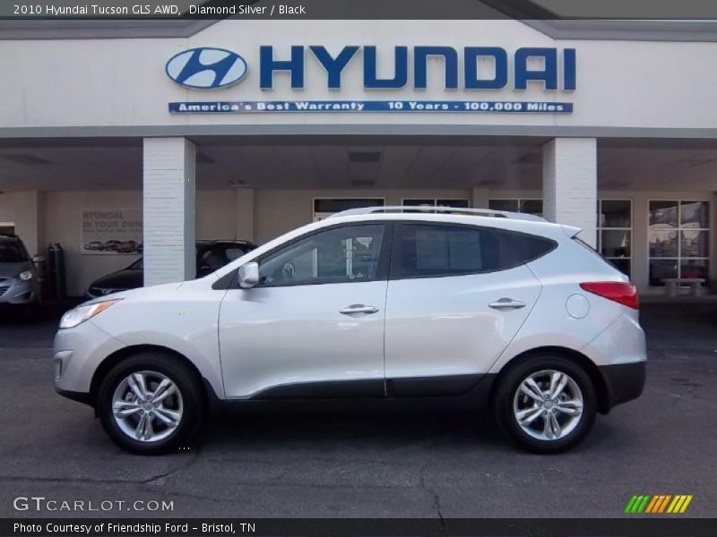  2010 Tucson GLS AWD Diamond Silver