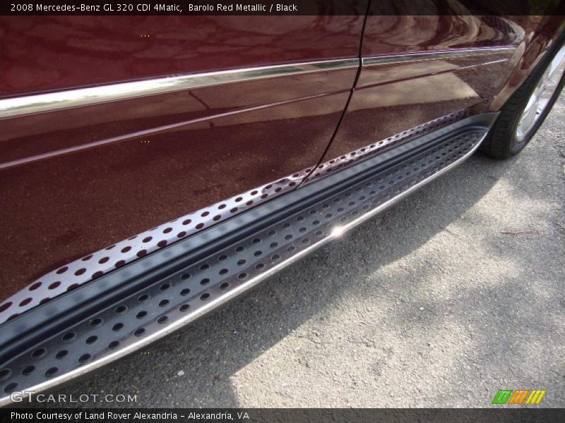 Barolo Red Metallic / Black 2008 Mercedes-Benz GL 320 CDI 4Matic