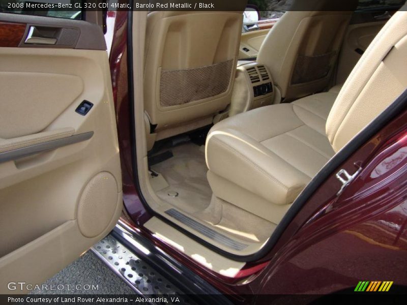 Barolo Red Metallic / Black 2008 Mercedes-Benz GL 320 CDI 4Matic