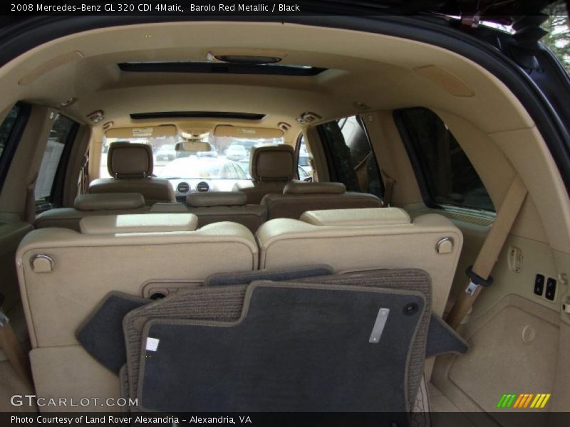 Barolo Red Metallic / Black 2008 Mercedes-Benz GL 320 CDI 4Matic