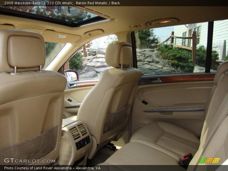 Barolo Red Metallic / Black 2008 Mercedes-Benz GL 320 CDI 4Matic