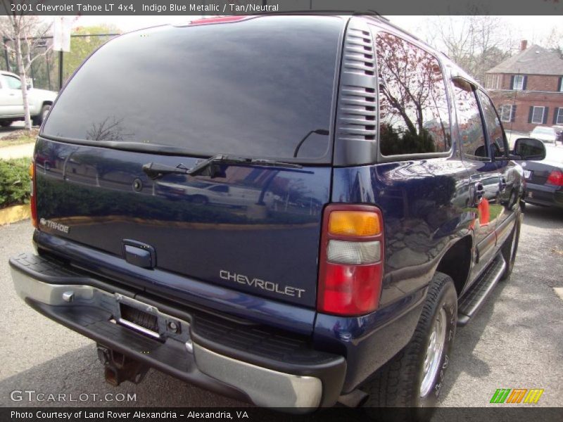 Indigo Blue Metallic / Tan/Neutral 2001 Chevrolet Tahoe LT 4x4