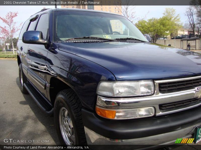 Indigo Blue Metallic / Tan/Neutral 2001 Chevrolet Tahoe LT 4x4