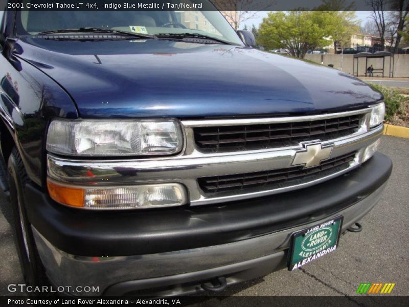 Indigo Blue Metallic / Tan/Neutral 2001 Chevrolet Tahoe LT 4x4