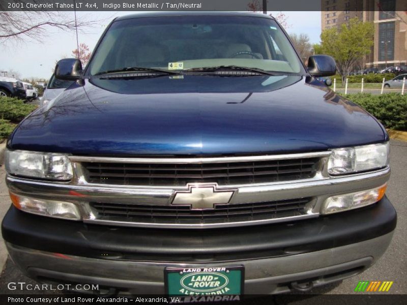 Indigo Blue Metallic / Tan/Neutral 2001 Chevrolet Tahoe LT 4x4