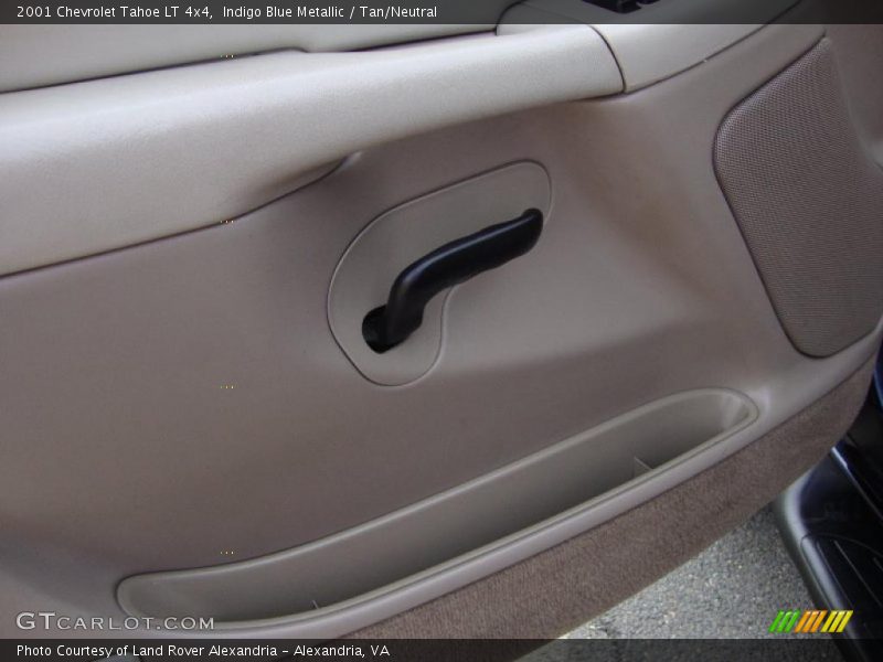 Indigo Blue Metallic / Tan/Neutral 2001 Chevrolet Tahoe LT 4x4