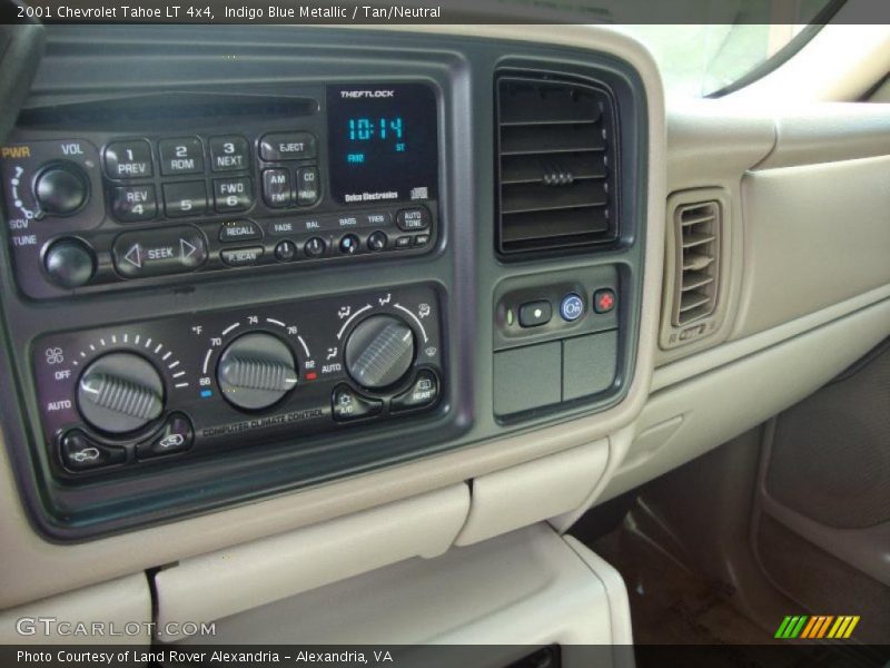 Indigo Blue Metallic / Tan/Neutral 2001 Chevrolet Tahoe LT 4x4