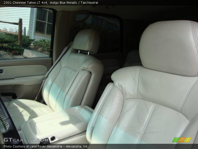 Indigo Blue Metallic / Tan/Neutral 2001 Chevrolet Tahoe LT 4x4