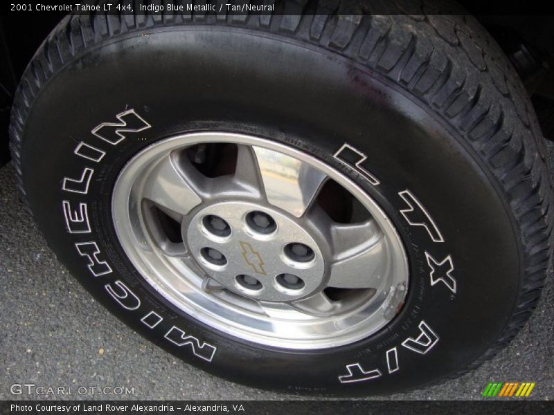 Indigo Blue Metallic / Tan/Neutral 2001 Chevrolet Tahoe LT 4x4