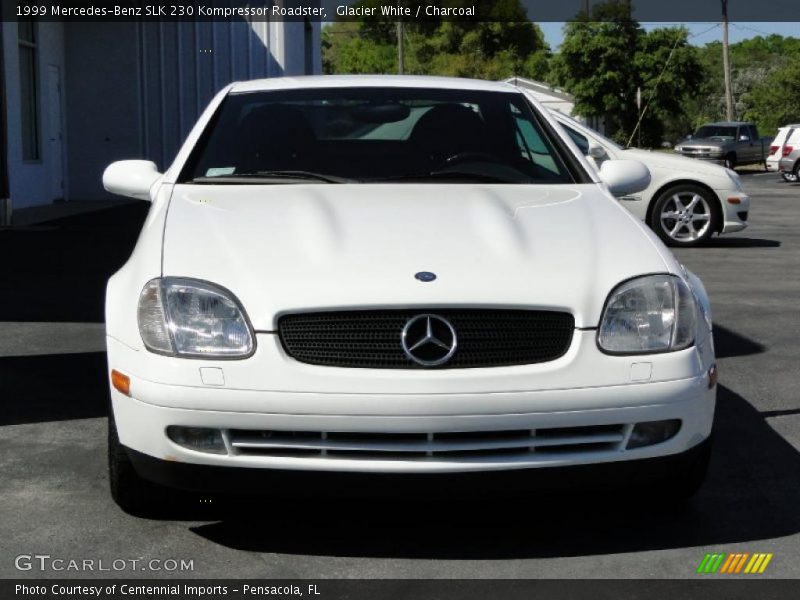 Glacier White / Charcoal 1999 Mercedes-Benz SLK 230 Kompressor Roadster