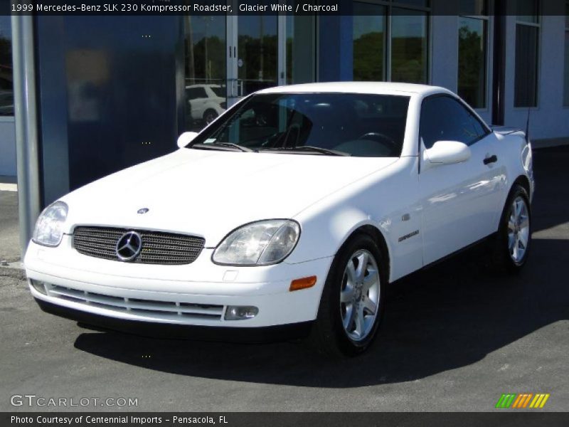Glacier White / Charcoal 1999 Mercedes-Benz SLK 230 Kompressor Roadster