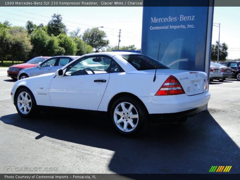 Glacier White / Charcoal 1999 Mercedes-Benz SLK 230 Kompressor Roadster