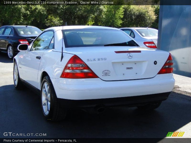 Glacier White / Charcoal 1999 Mercedes-Benz SLK 230 Kompressor Roadster