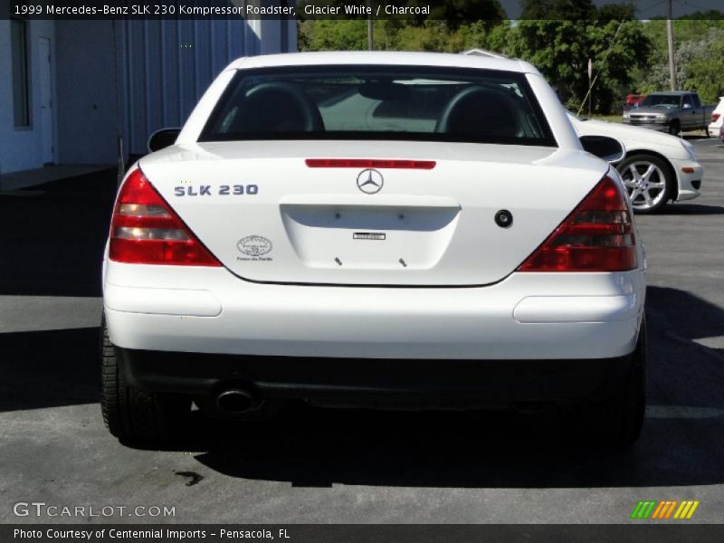 Glacier White / Charcoal 1999 Mercedes-Benz SLK 230 Kompressor Roadster