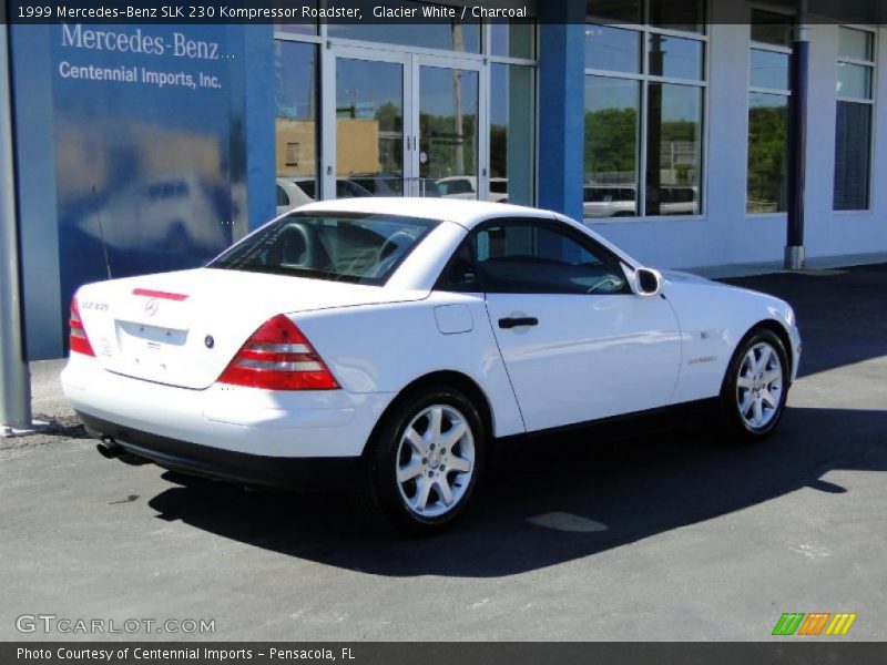 Glacier White / Charcoal 1999 Mercedes-Benz SLK 230 Kompressor Roadster