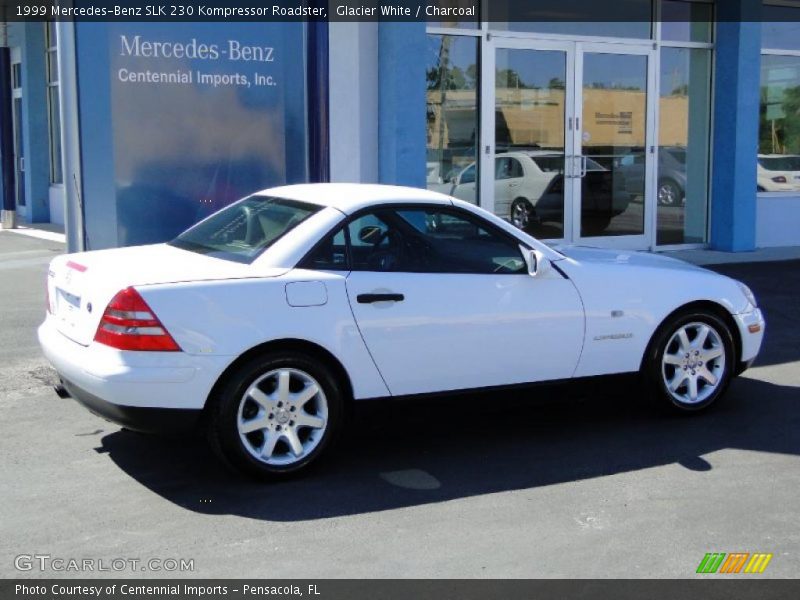 Glacier White / Charcoal 1999 Mercedes-Benz SLK 230 Kompressor Roadster