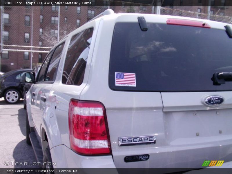 Silver Metallic / Camel 2008 Ford Escape XLT 4WD