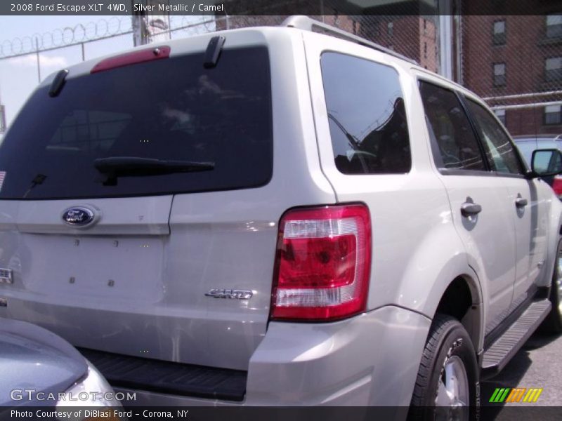 Silver Metallic / Camel 2008 Ford Escape XLT 4WD