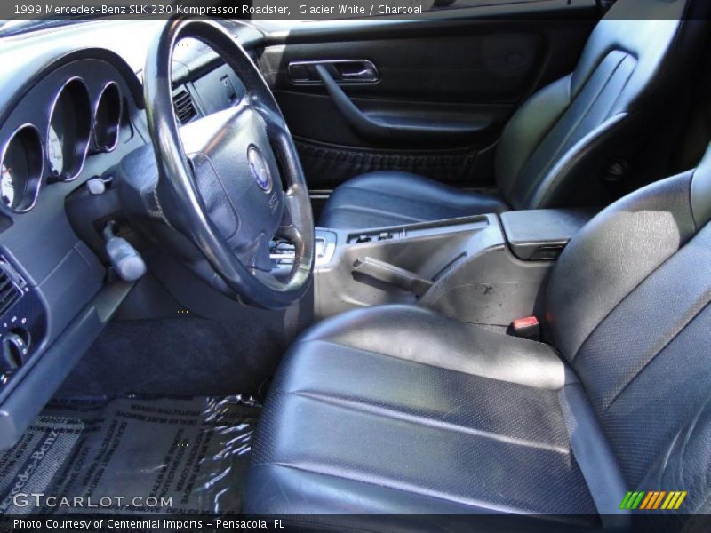 Glacier White / Charcoal 1999 Mercedes-Benz SLK 230 Kompressor Roadster