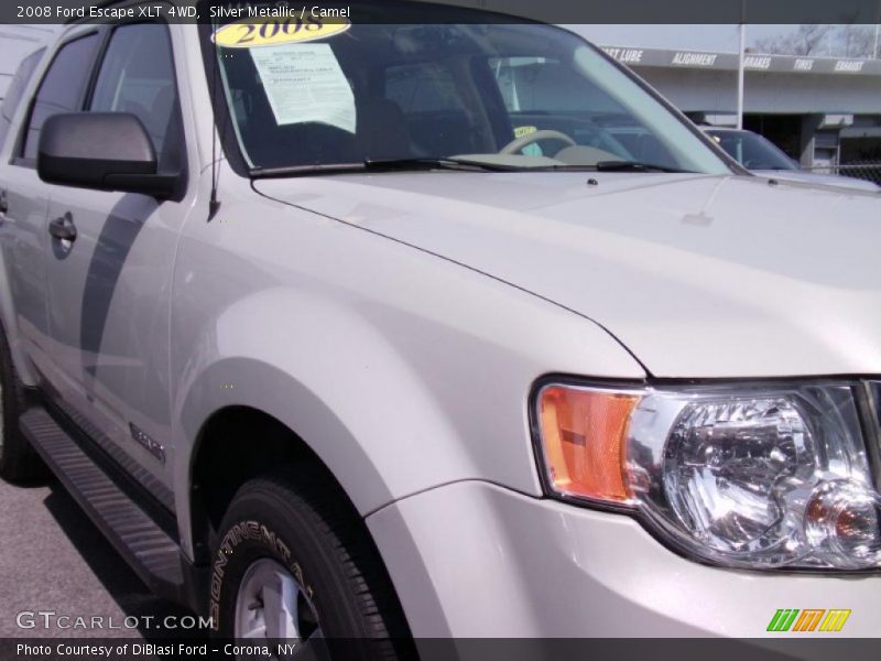 Silver Metallic / Camel 2008 Ford Escape XLT 4WD
