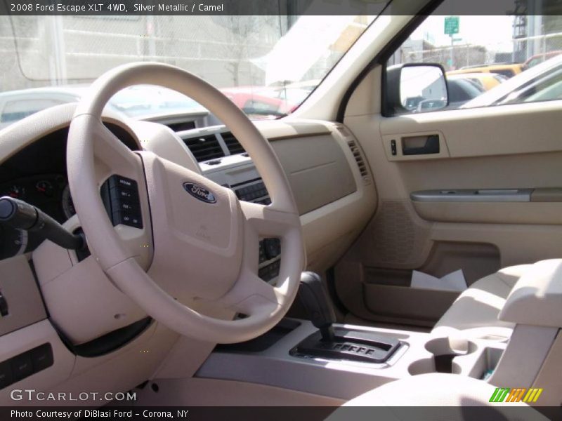 Silver Metallic / Camel 2008 Ford Escape XLT 4WD