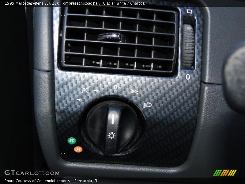 Glacier White / Charcoal 1999 Mercedes-Benz SLK 230 Kompressor Roadster